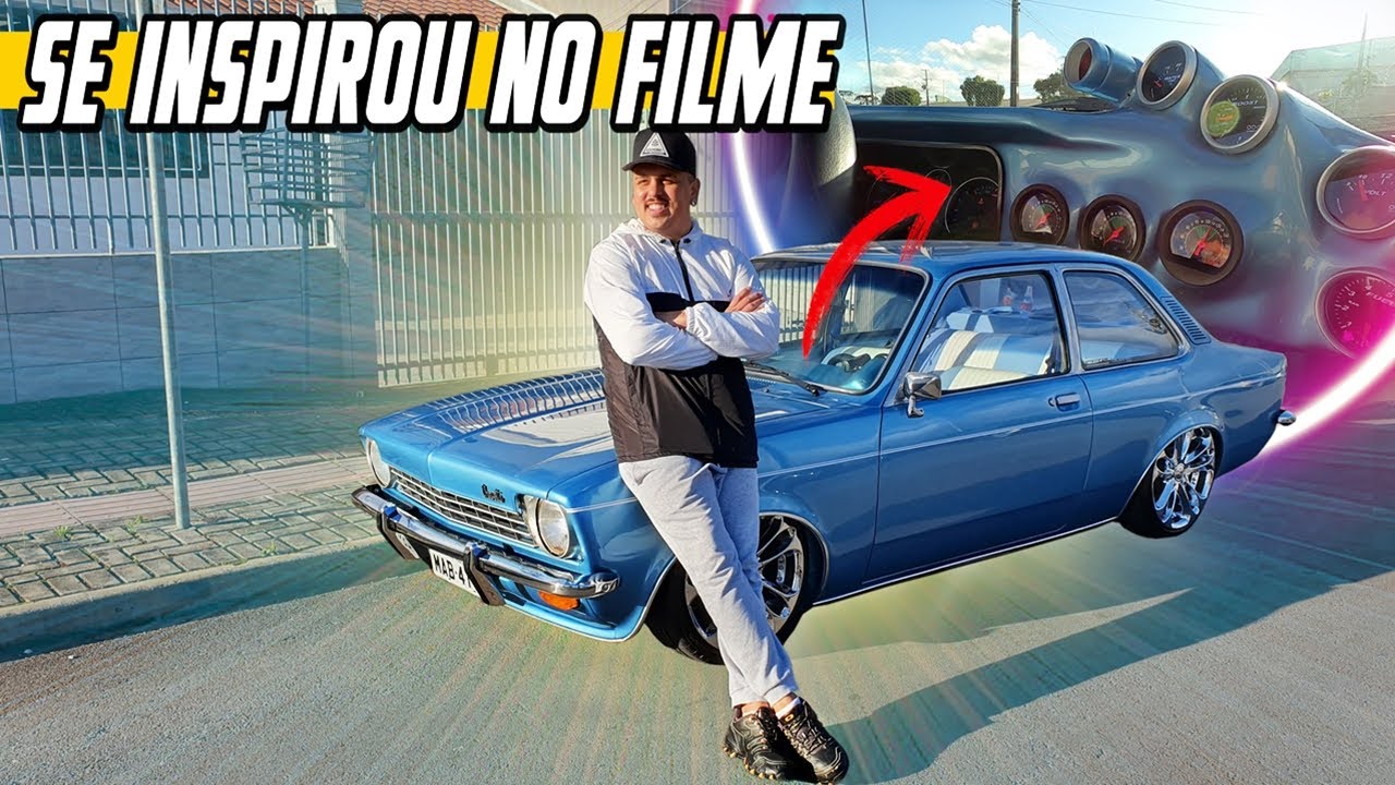 Chevette painel espaçonave | Montou na época que o Tunning era moda | VAI DESMONTAR?