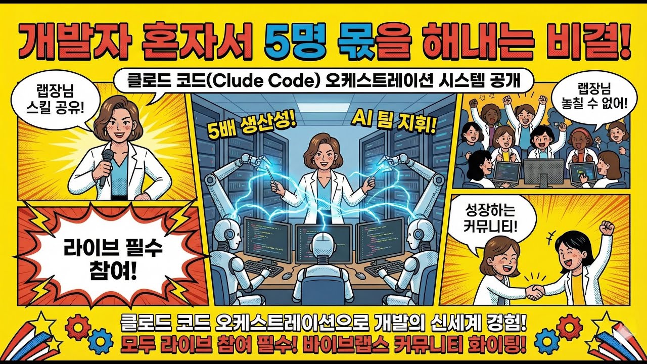 개발자 혼자서 5명 몫을 해내는 비결: 클로드 코드 오케스트레이션 시스템 공개