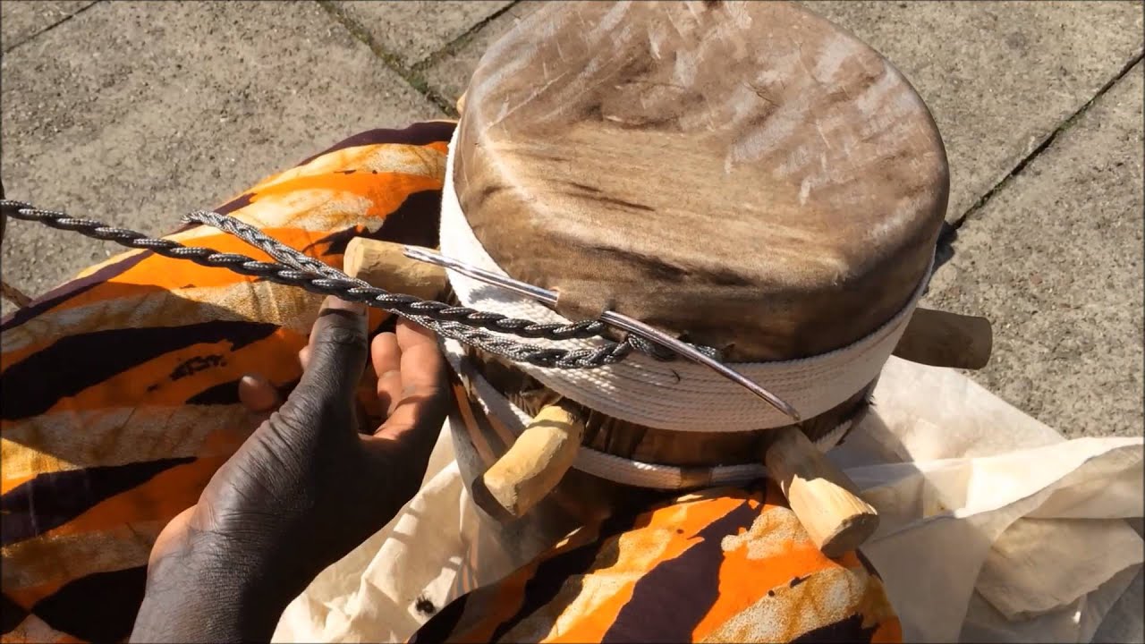 Sabar Drum Re-Skinning