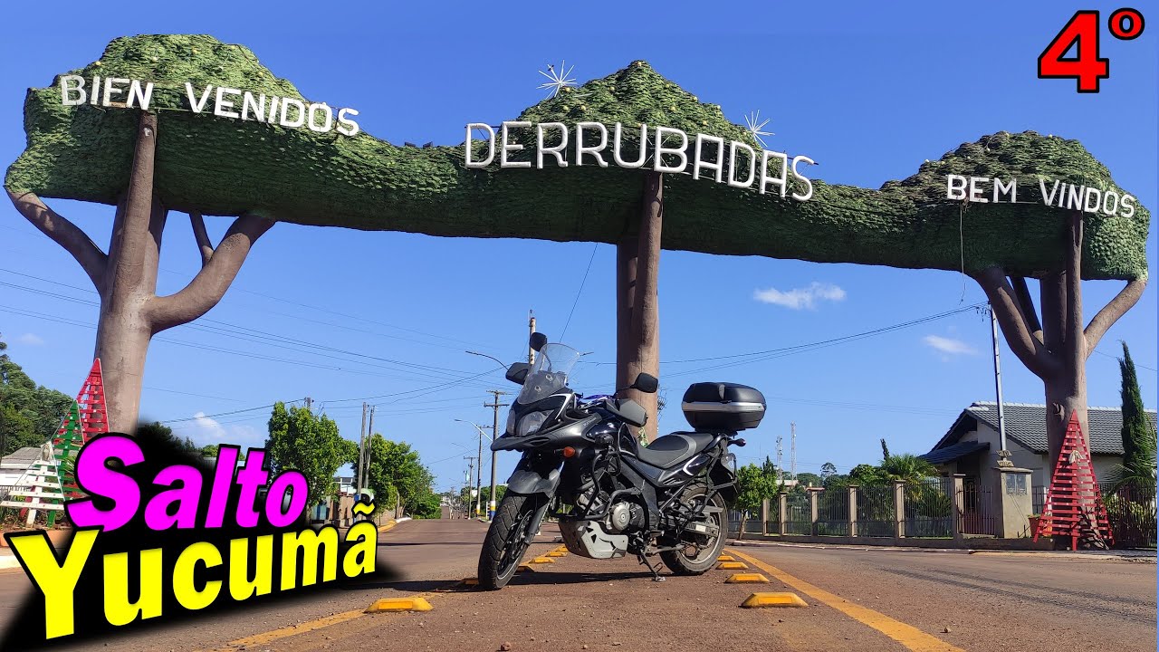SALTO do YUCUMÃ / Derrubadas / Parque Estadual do Turvo / Rio Grande do Sul / Viagem de Moto 04