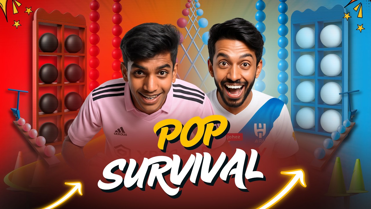 Pop Survival 😱 Один неправильный шарик &mdash; и всё кончено! 🎈ChallengeKings
