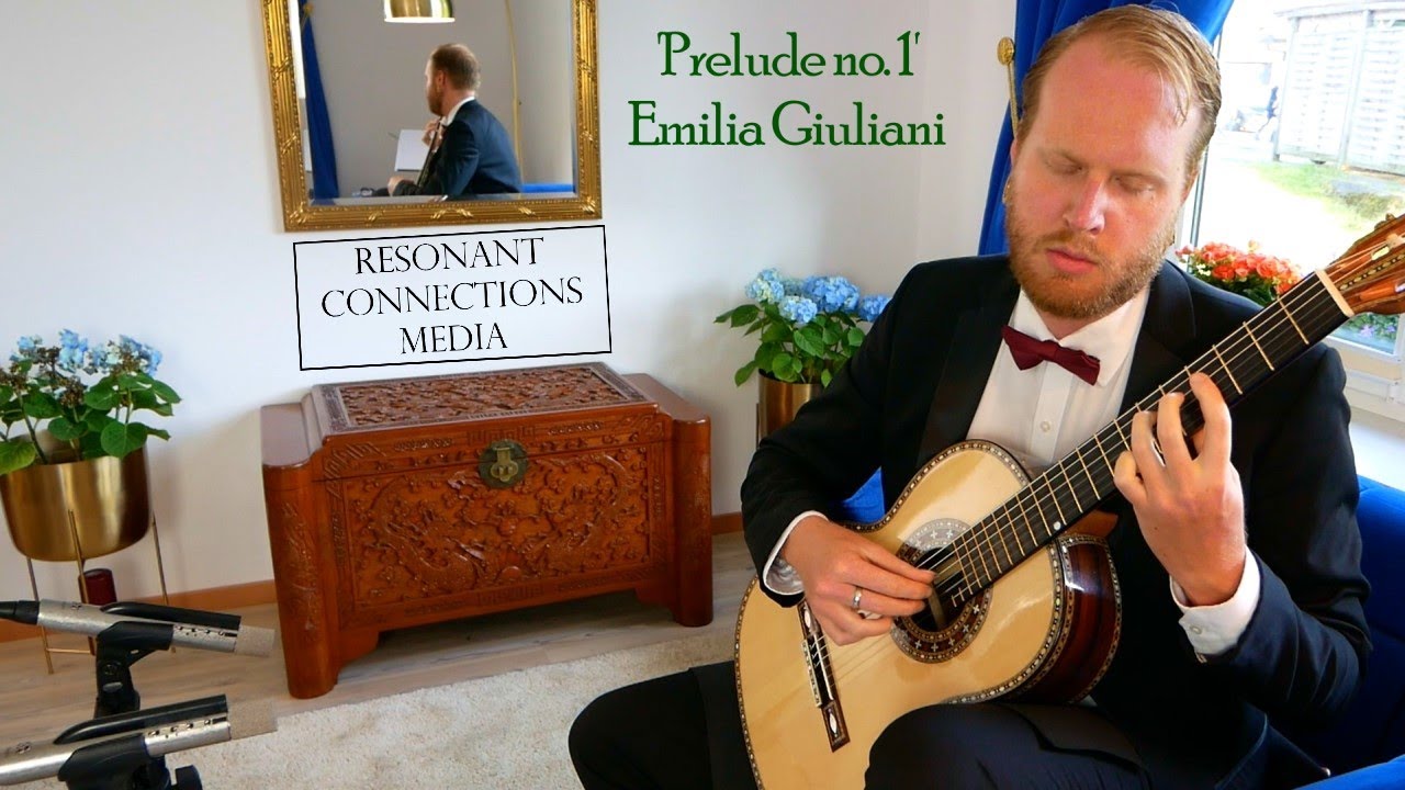 Emilia Giuliani 'Prelude 1' performed by Michael Ibsen on 'Frieda' by luthier Steven den Toom