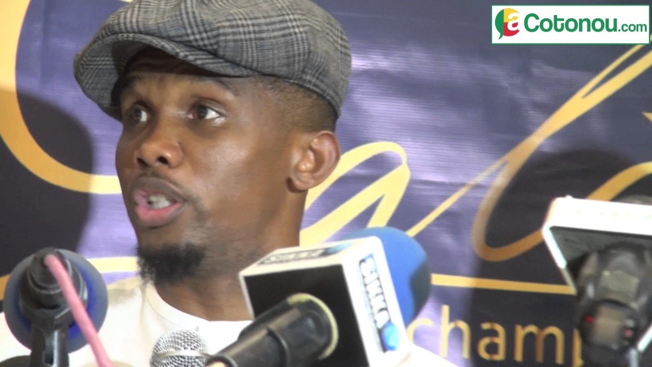 Gala des Champions du Bénin : conférence de presse du footballeur Samuel Eto'o