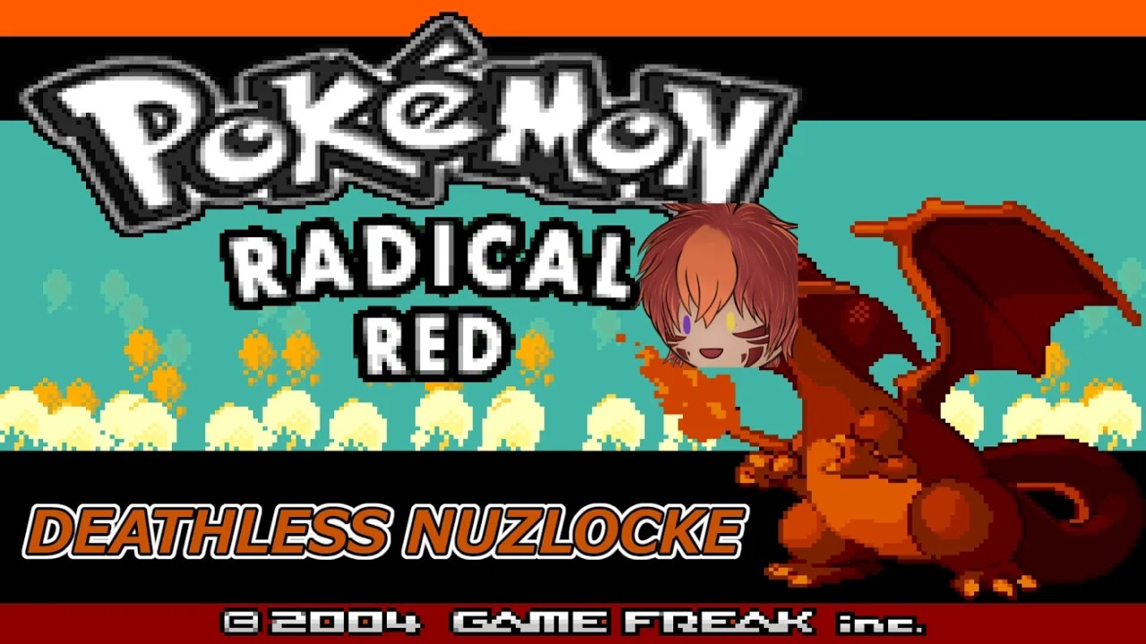 VTuber plays Pokemon Radical Red Deathless Nuzlocke