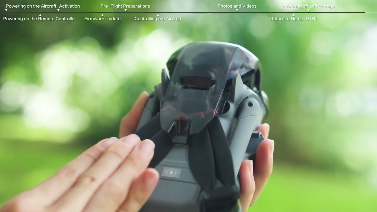 الاستخدام الأول لطائرة DJI Mini 5 Pro مع جهاز التحكم RC 2