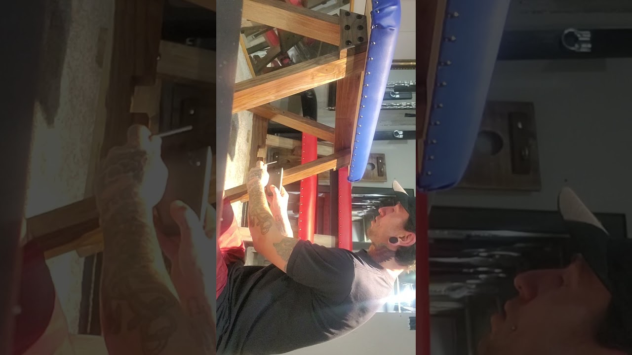 Assembly video for the collapsible spanking bench alternate version. 