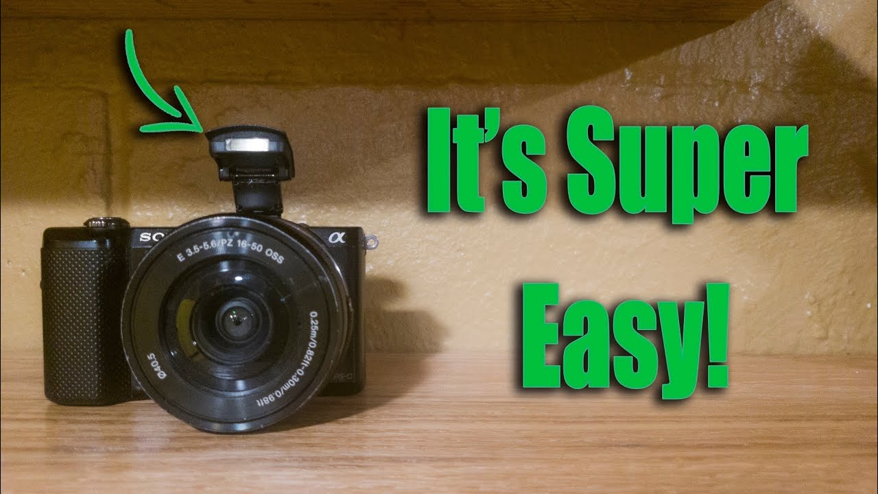 How to Replace the Flash on Your Sony a5000 Camera (In About 2 Minutes)