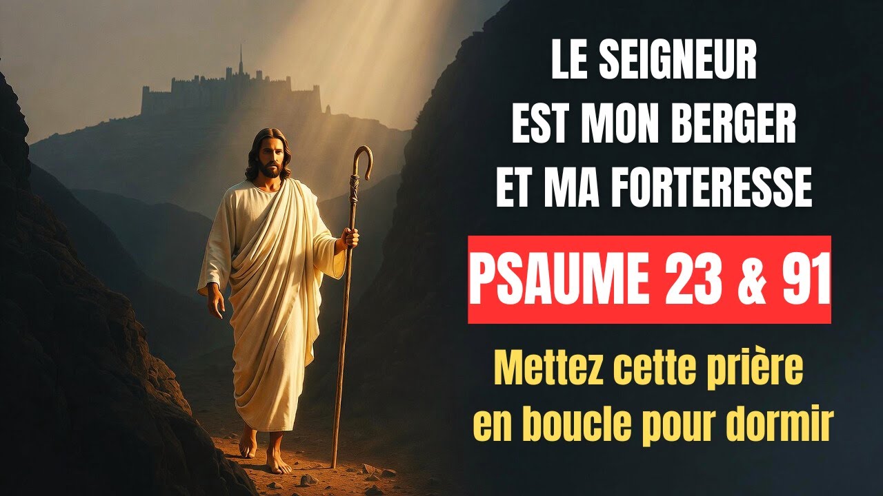 🙏 PRIÈRE PUISSANTE : PSAUME 23 + PSAUME 91 | PROTECTION DIVINE ET PROVISION ABSOLUE