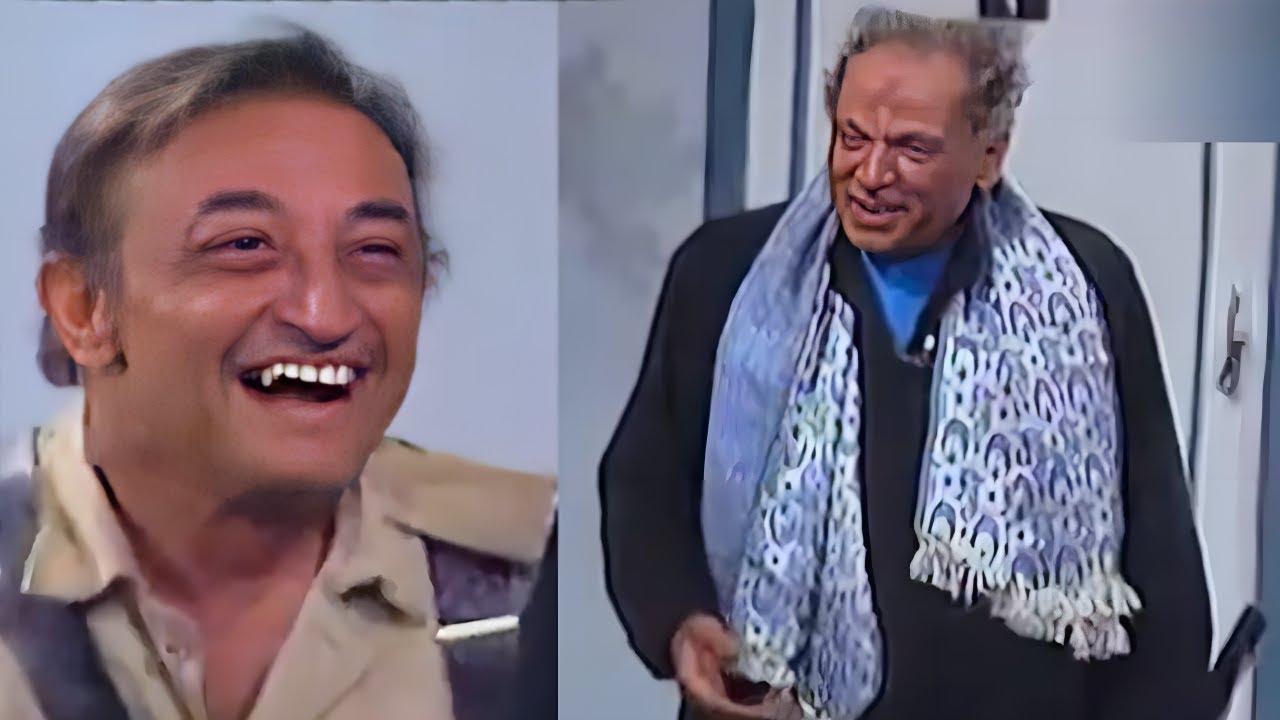 فؤاد خليل وحسين الشربيني مش قادرين يكملوا المشهد من كتر الضحك لما ضربوا بعض ع المسرح 😂😂 صريخ ضحك 🤣🤣
