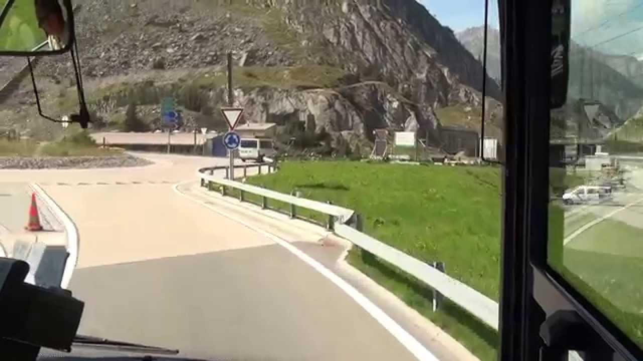 3 Passes : Susten-Furka-Grimsel Pass Route  with Post Auto CH