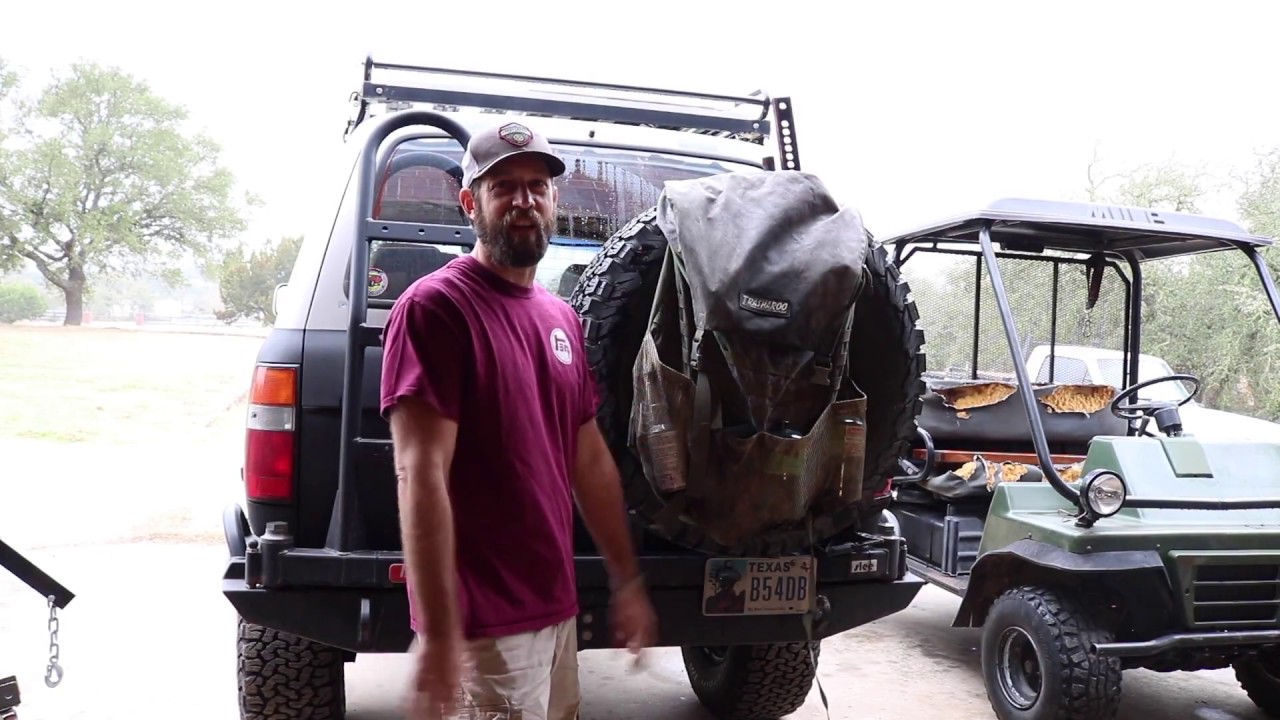 GEAR REVIEW - TRASHAROO OFFROAD SPARE TIRE TRASH CARRIER