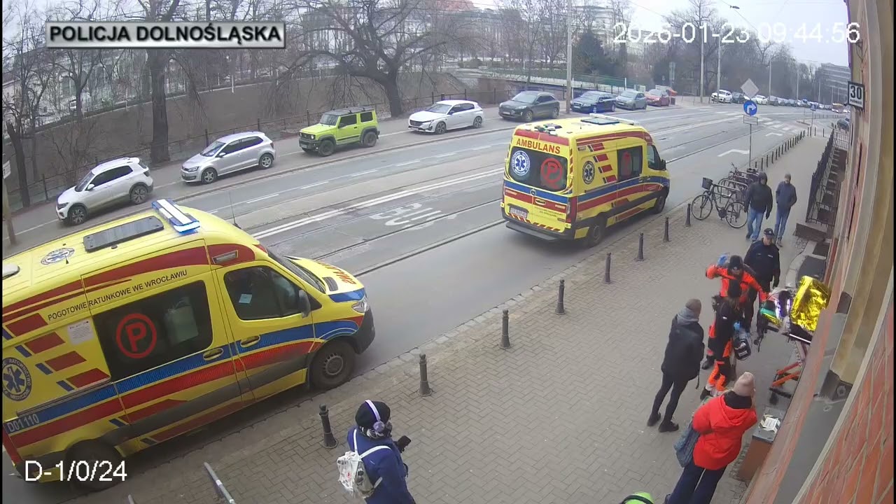 Stracił przytomność w budynku sądu