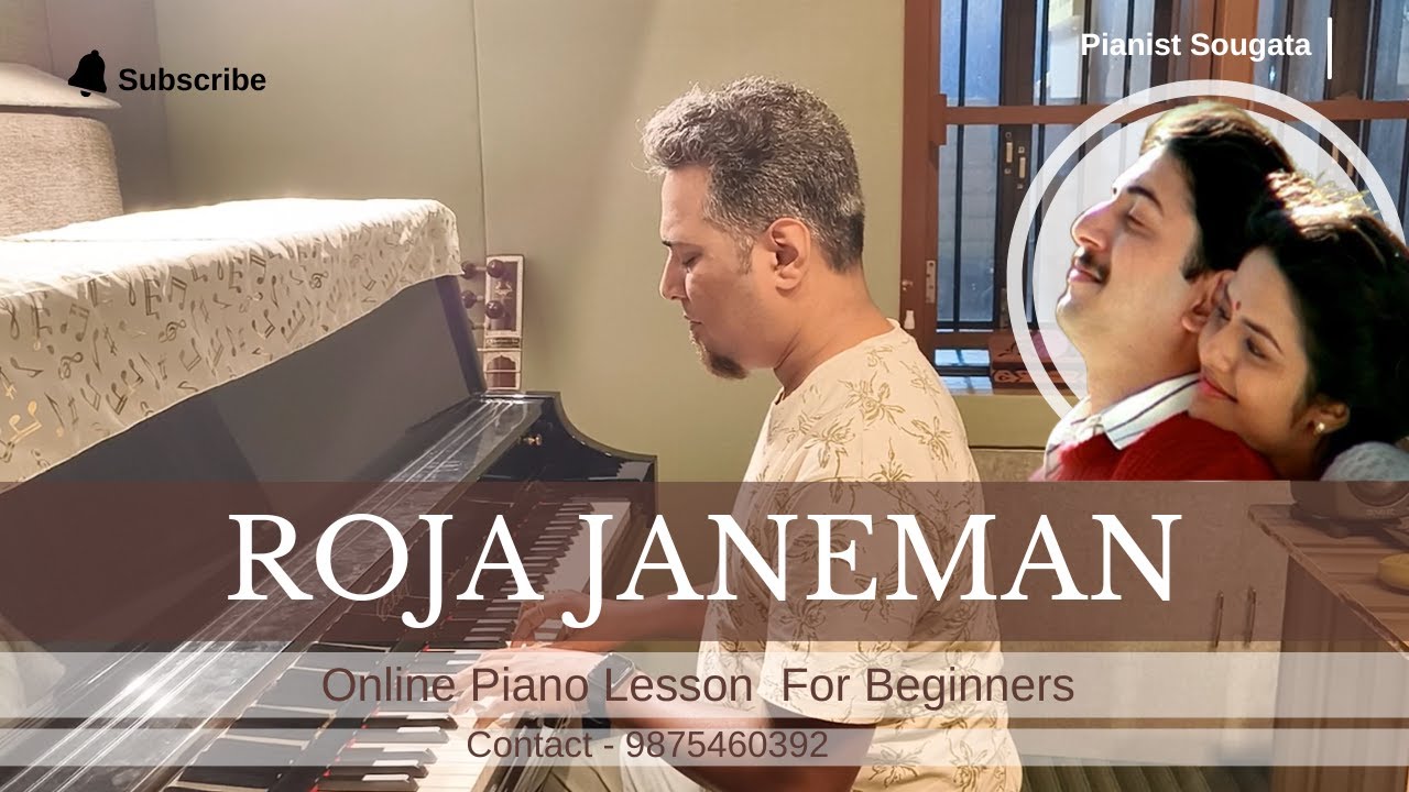 Roja Janeman | A. R. Rahman | Piano Cover | Roja