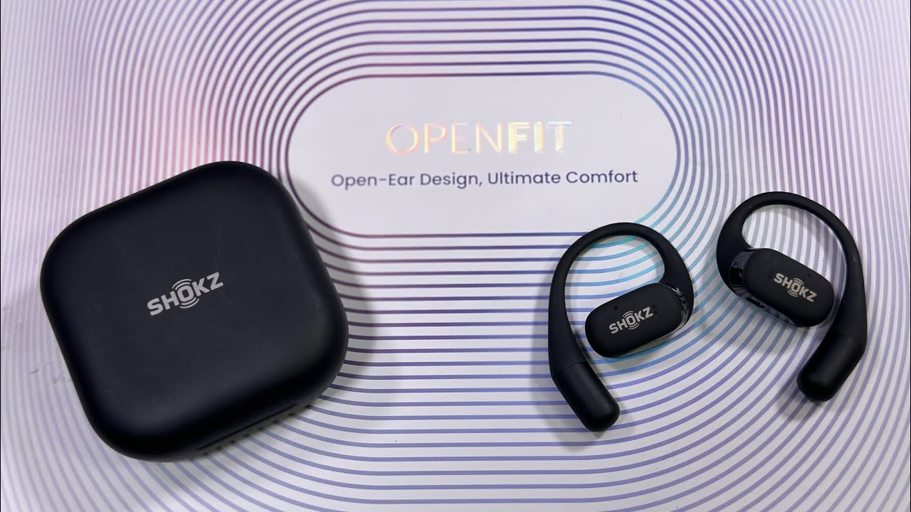 Shokz OpenFit — лучшие беспроводные наушники открытого типа