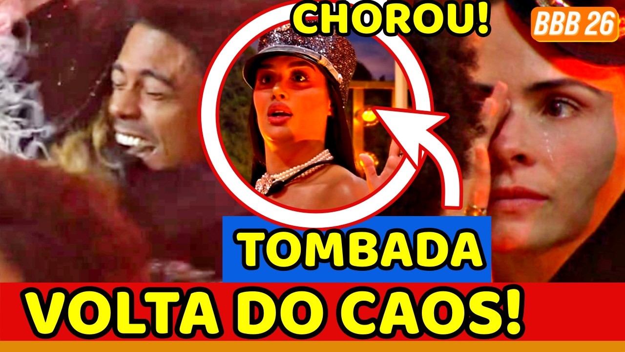 🚨BBB26 AGORA! FLOSS e BRENO VOLTAM, CASA SURTA e SAMIRA TEM PIOR REAÇÃO; COWBOY BARRADO