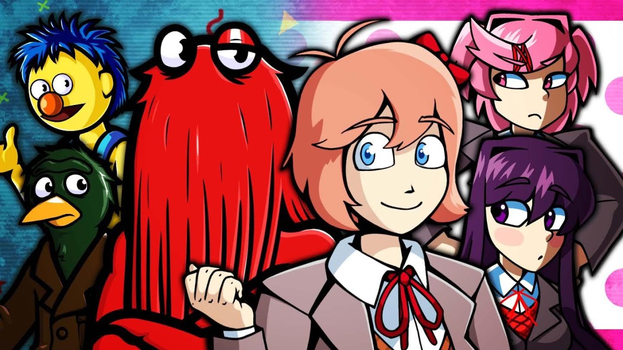 Doki Doki Literature Club vs. Don't Hug Me I'm Scared - Rap Battle