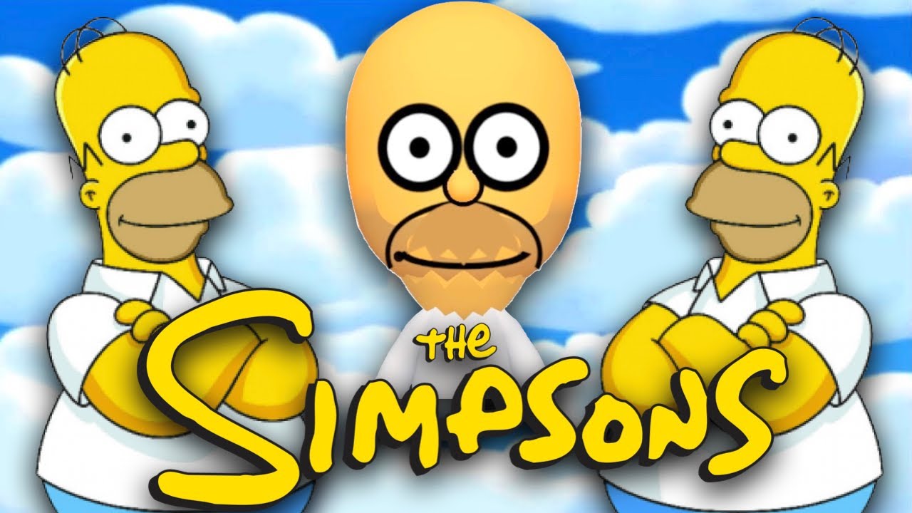 I made the BEST HOMER SIMPSON Mii!