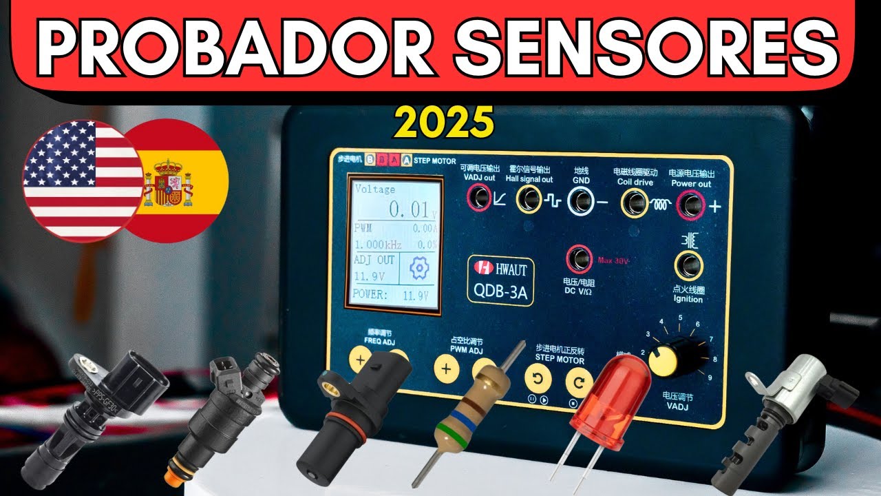 Probador de sensores y actuadores QDB-3A 2025