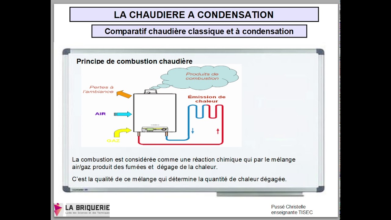 1 les chaudière à condensation comparatif