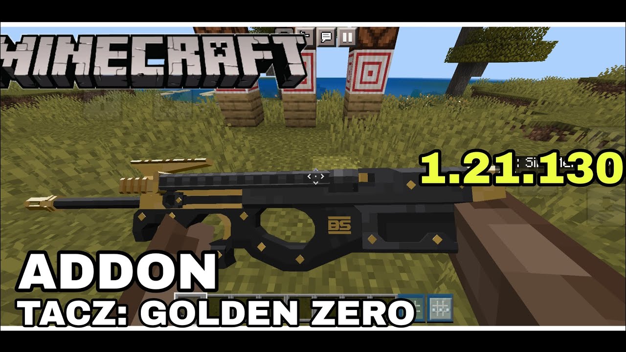 แจก Tacz Golden Zero Addon Minecraft 1.21.130+[Thai]