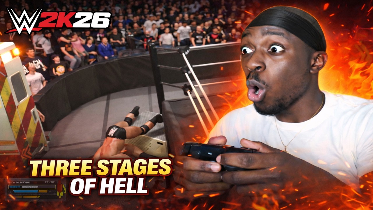 ТРИ ЭТАПА АДА... ПРОТИВ БРОК ЛЕСНАР WWE 2K26