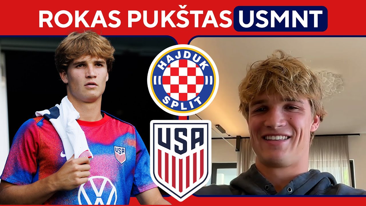 Hajduk Split's Rokas Puk&scaron;tas on growth playing in Croatia, Ivan Rakitić, & USMNT | Morning Footy