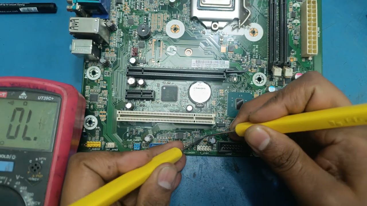 Hp Dell motherboard ka usb port front rear kaam na kare to kaise repair kare live practical 