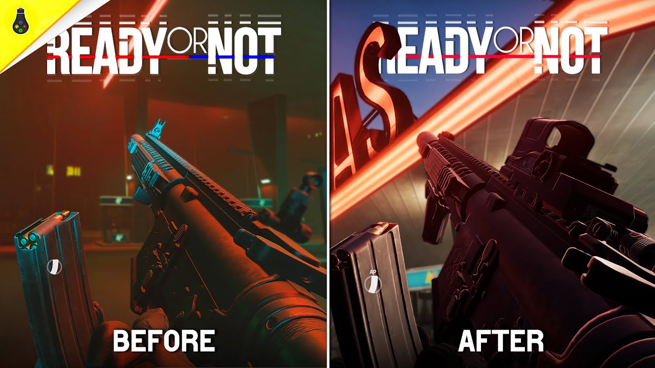 Ready or Not (2025) vs Ранняя версия (2022) – Сравнение деталей и физики
