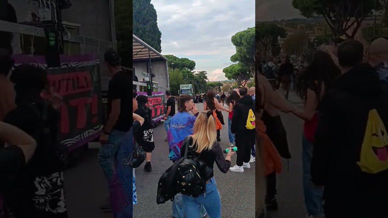 million marijuana March Roma #streetparade #roma #tekno