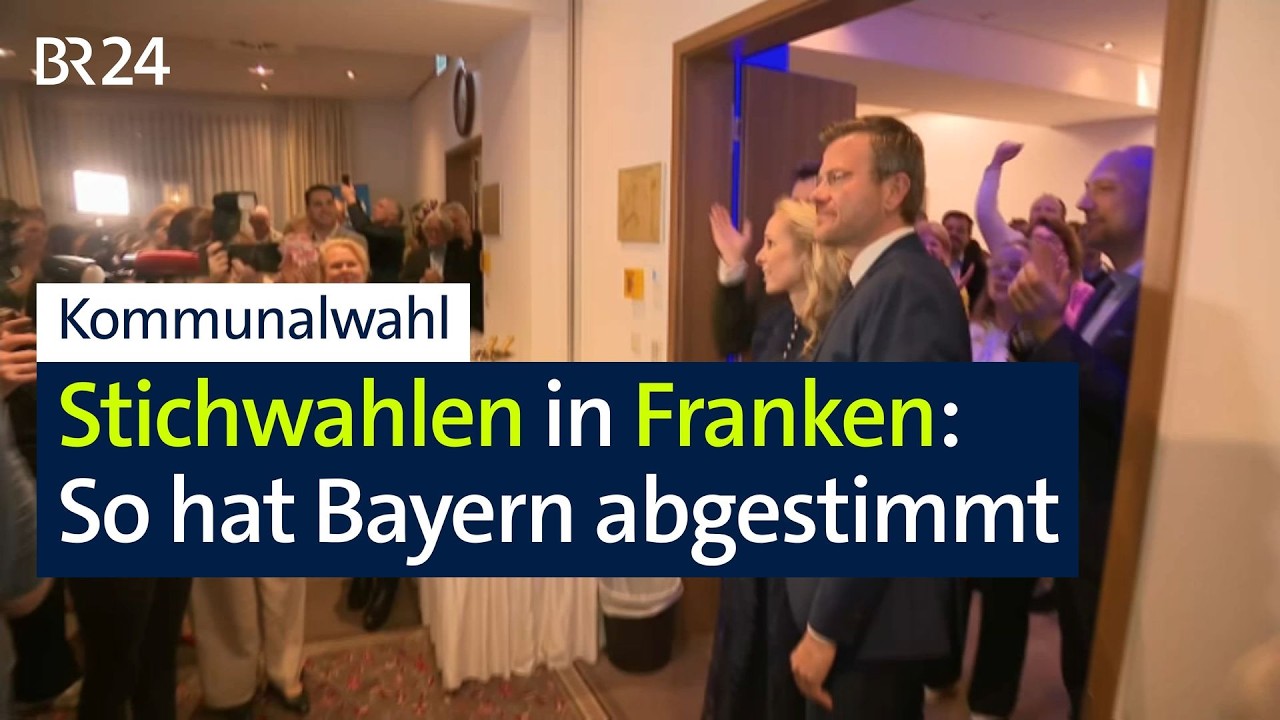 Stichwahlen in Franken: So hat Bayern abgestimmt | BR24
