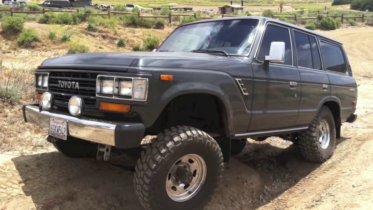 Off Road (Crawling) Toyota Land Cruiser Fj 62
