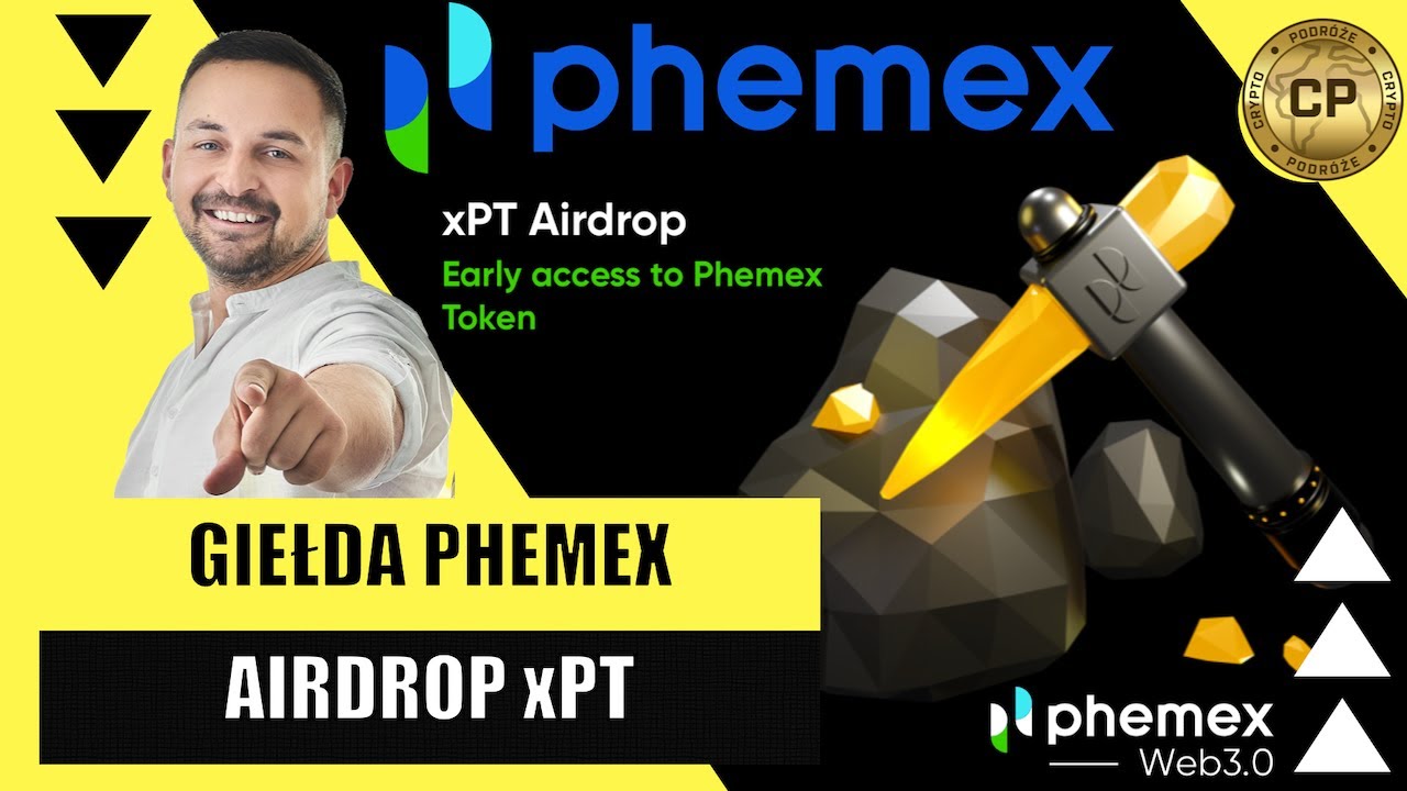 PHEMEX JAK ZDOBYĆ TOKENY GIEŁDY $PT W AIRDROP 🪂 | AKCJA xPT Pre-Mining 🔥