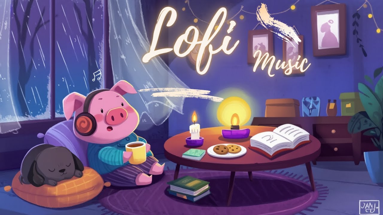 Lo-fi Jazz & Chillhop Beats | Study, Work & Relax Music in Cozy Café Ambience