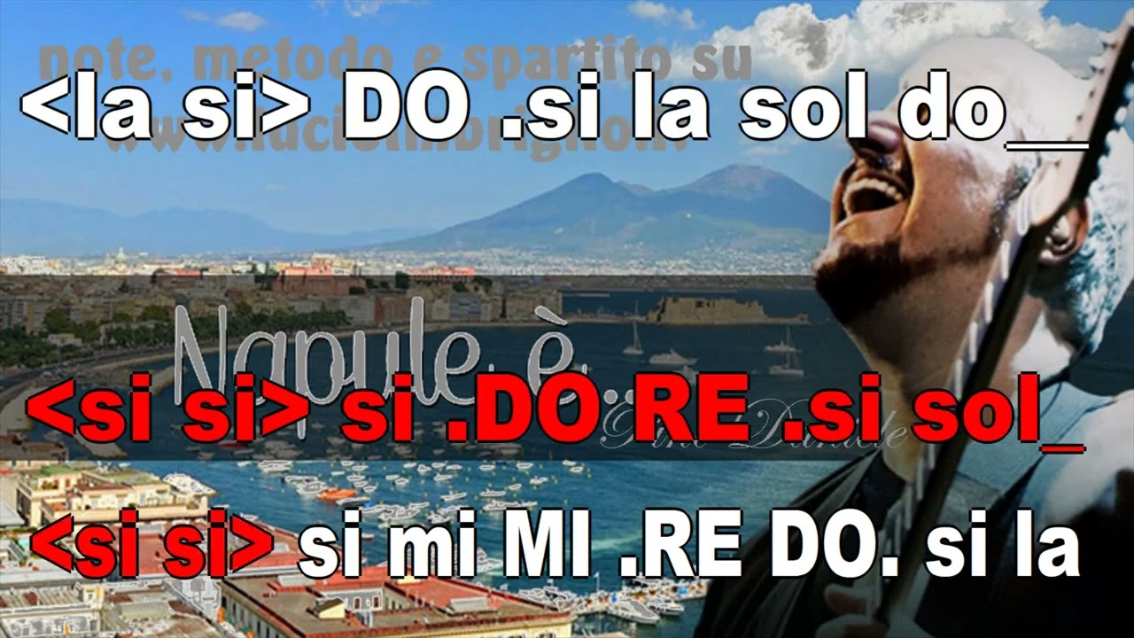 Napule è - karaoke notazionale
