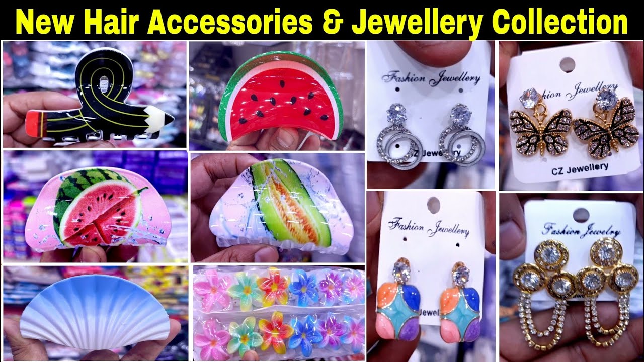 New Hair Accessories & Jewellery Wholesale Market Kolkata Barabazar | Cosmetic Wholesale Market