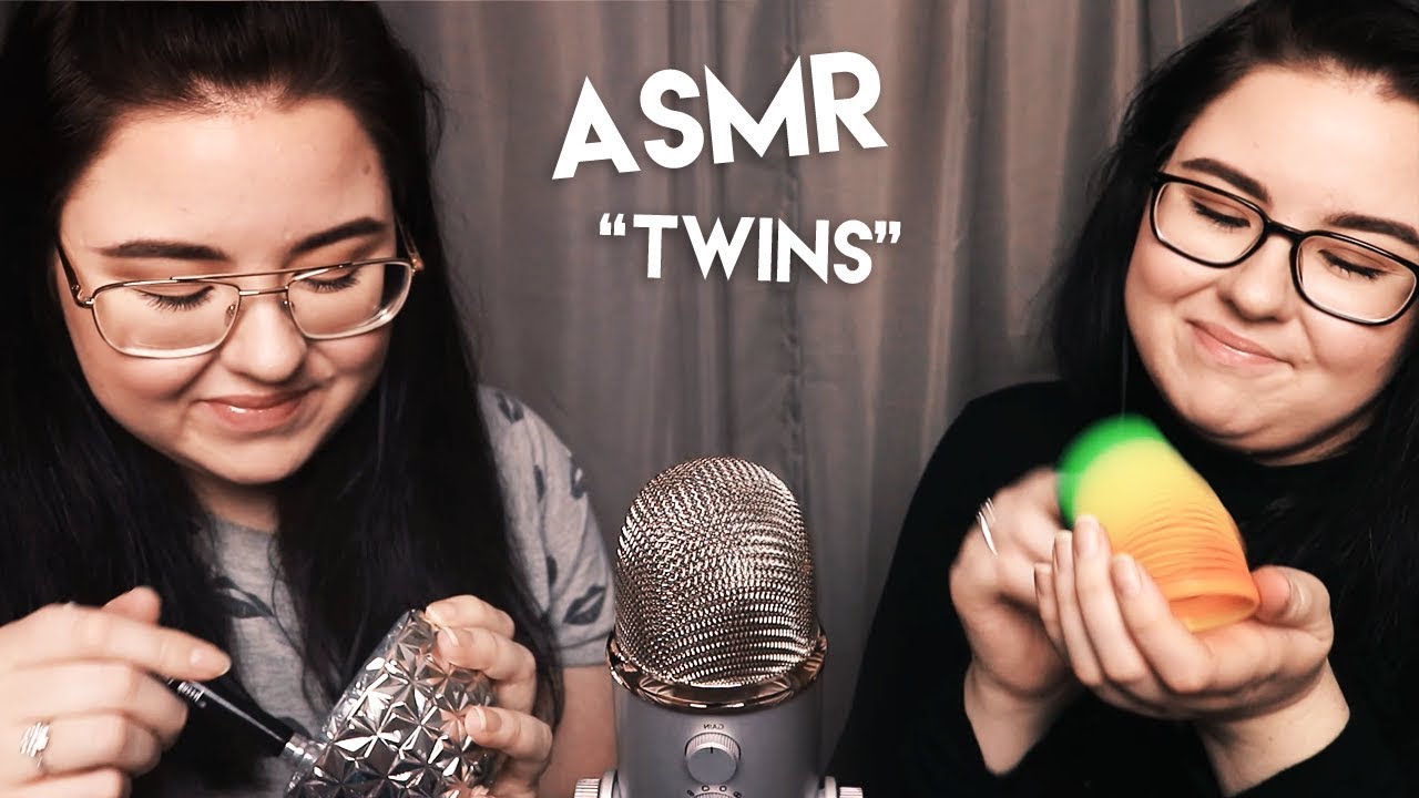 ASMR Jag och min TVILLING ger er tingles!!