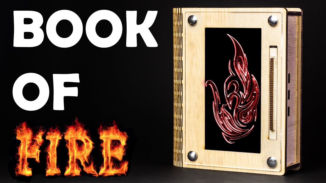 Book of Fire - puzzle box like no other.