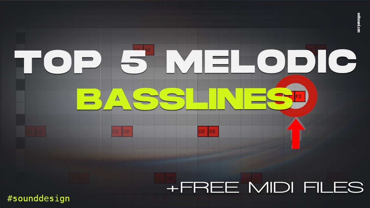 These are the Top 5 Melodic Techno Basslines! (incl. Free MIDI Files)