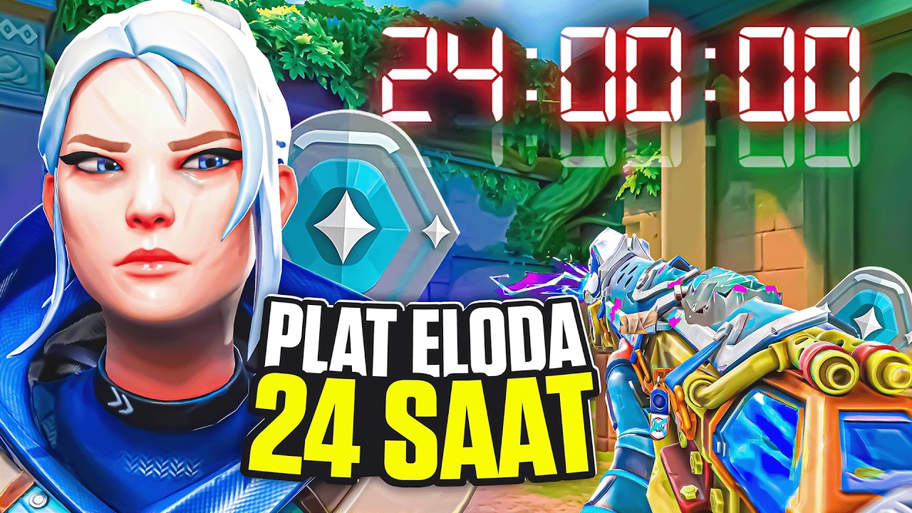 Valorant PLAT Eloda 24 SAAT Geçirmek. (radiant olduğumu bilmiyorlar)