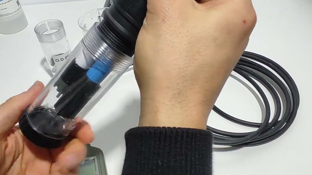 Calibración y ajuste de oxígeno disuelto del medidor multiparamétrico de HANNA instruments - HI98194