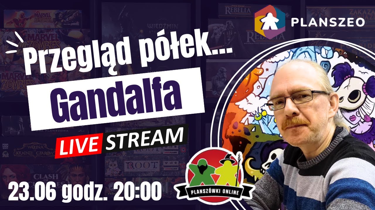 Przegląd półek... Gandalfa z Planszówek Online | Gry planszowe w kolekcji na Planszeo