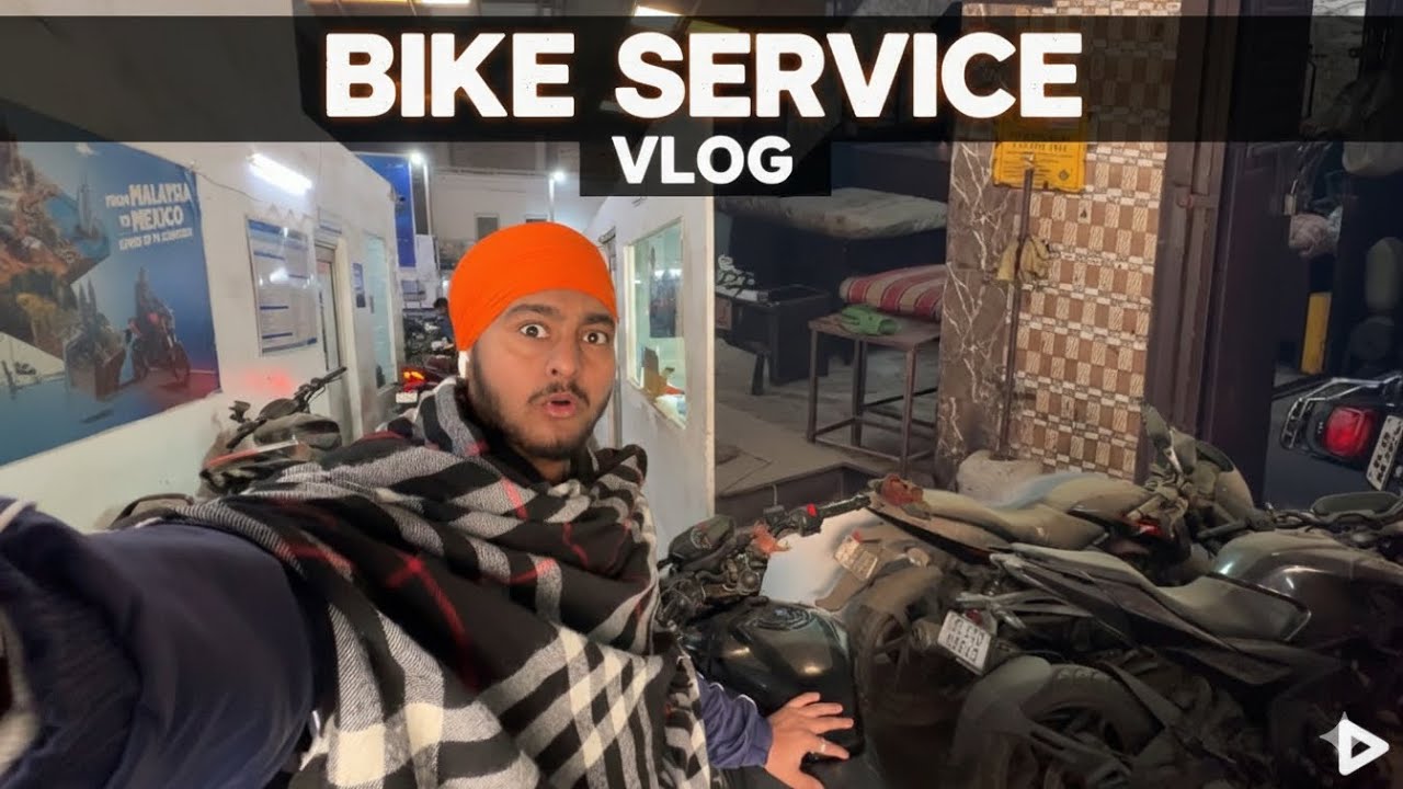 Bike service per leke gya ho ye ho gya 😭
