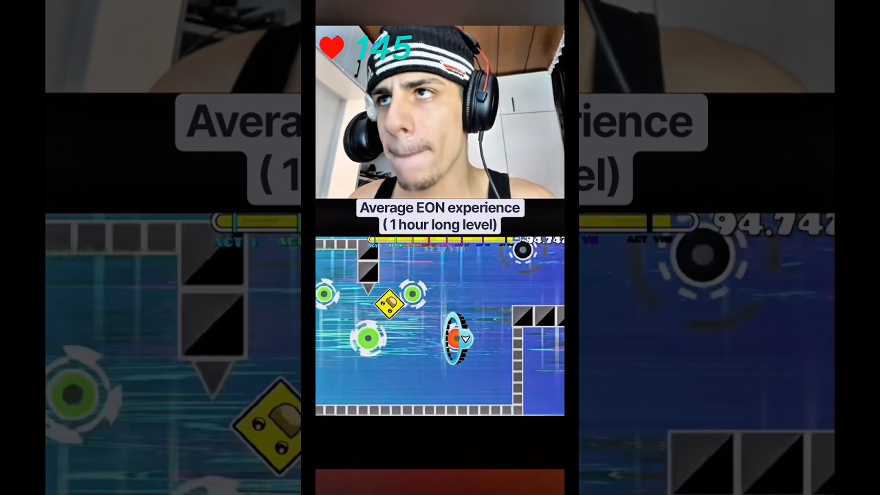 Do NOT play eon&hellip; #geometrydash #gdupdate #geometrydashlive #gd #shorts #jumpmannick #viral #funny