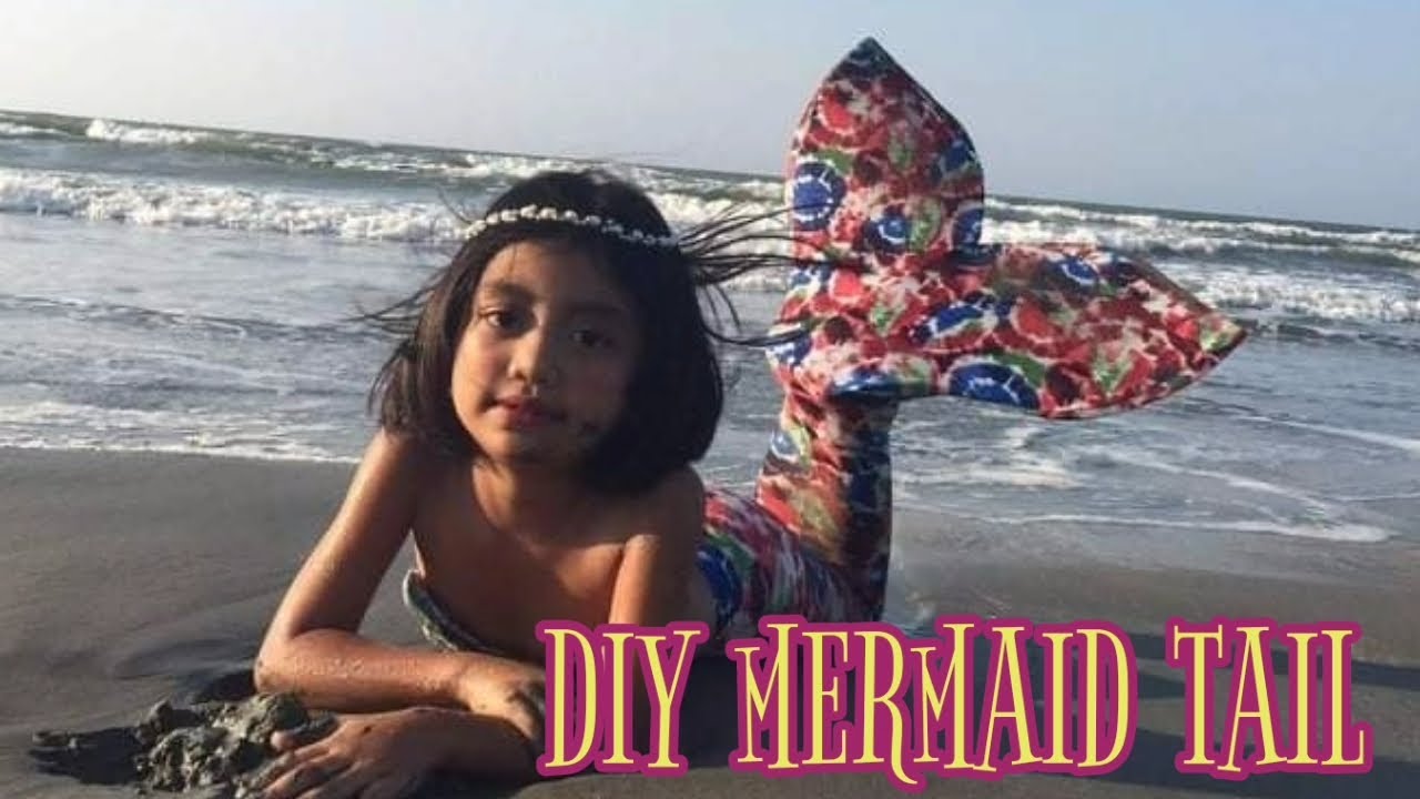 DIY MERMAID TAIL | HAND SEW | MOMMY LEIZL