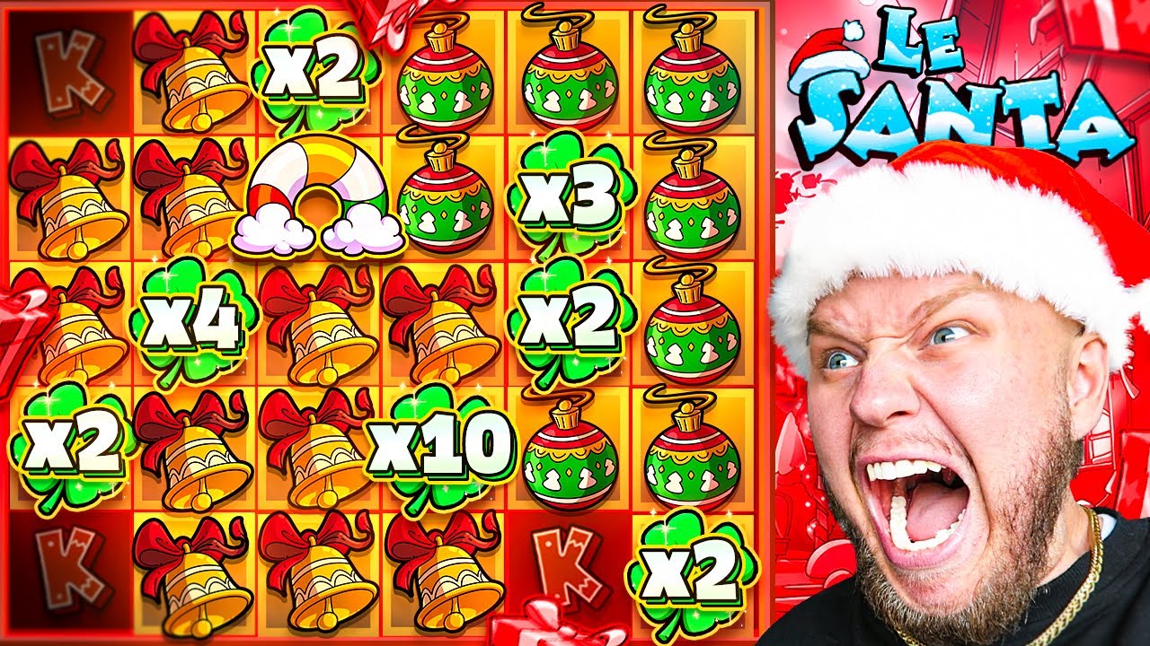 I GAVE LE SANTA ANOTHER CHANCE TO PAY!! (Big Slot Win!?)