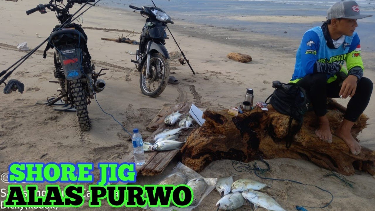 LAMA TIDAK MANCING SHORE JIG‼️DI SELA-SELA ANGIN BARAT #fishing #shorejig #pessfishing 