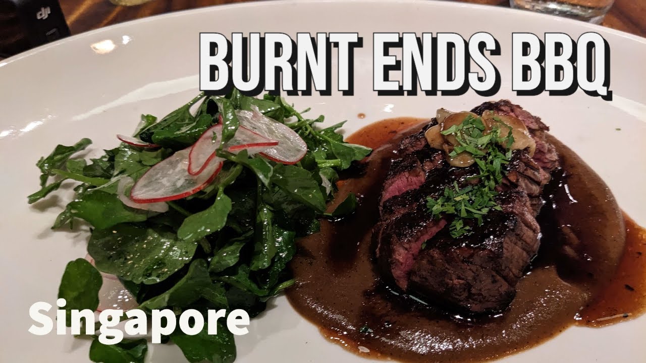 Burnt Ends BBQ Steakhouse in Singapore [4K]