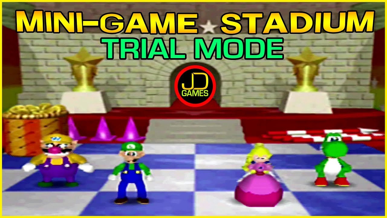 A TRIAL by GAME BOARD in Minigame Stadium!