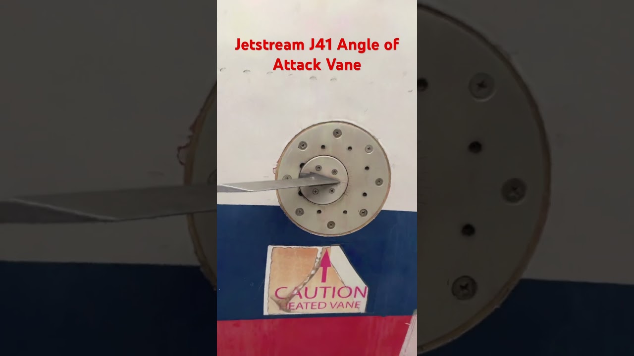 Jetstream J41 angle of attack vane