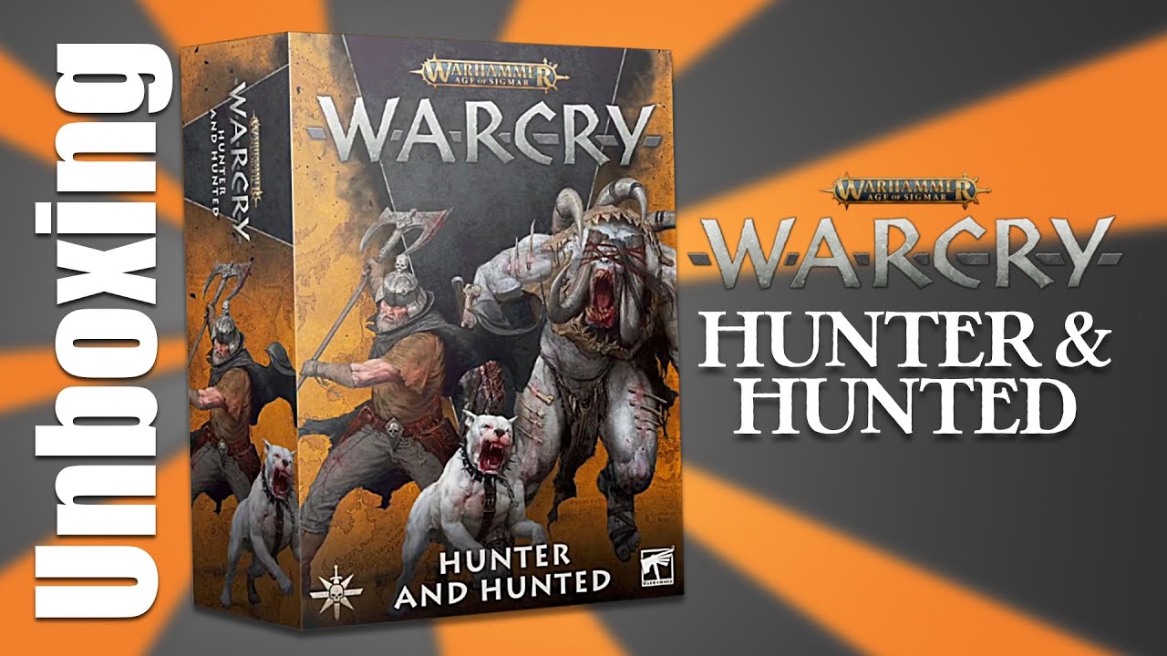 Unboxing Warcry: Hunter & Hunted Warhammer Age of Sigmar boxset #wargaming